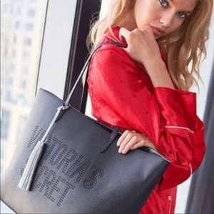 Leather Victoria’s Secret tote